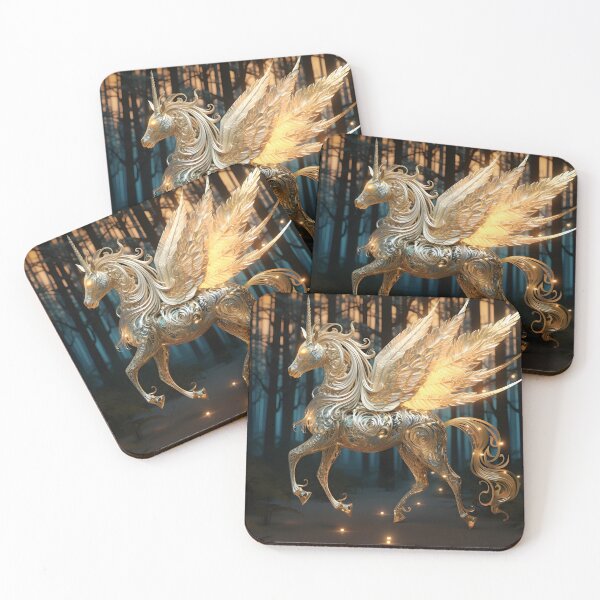 Item preview, Ornate gold Filigree Pegasus  designed and sold by dcrc.