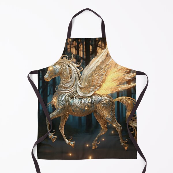 Item preview, Ornate gold Filigree Pegasus designed and sold by dcrc.