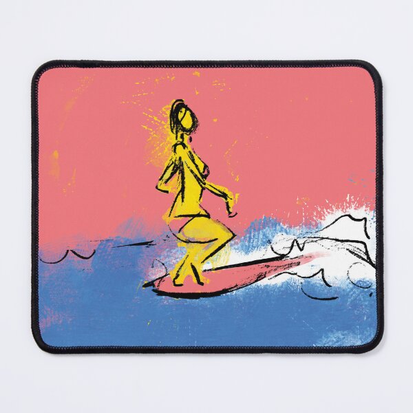 Item preview, Dancing surfer girl designed and sold by WhackoDesigns.