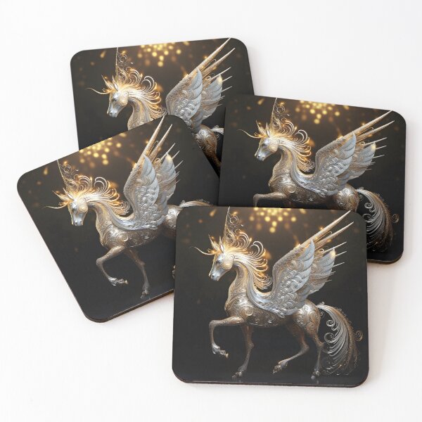 Item preview, Ornate gold Filigree Pegasus  designed and sold by dcrc.