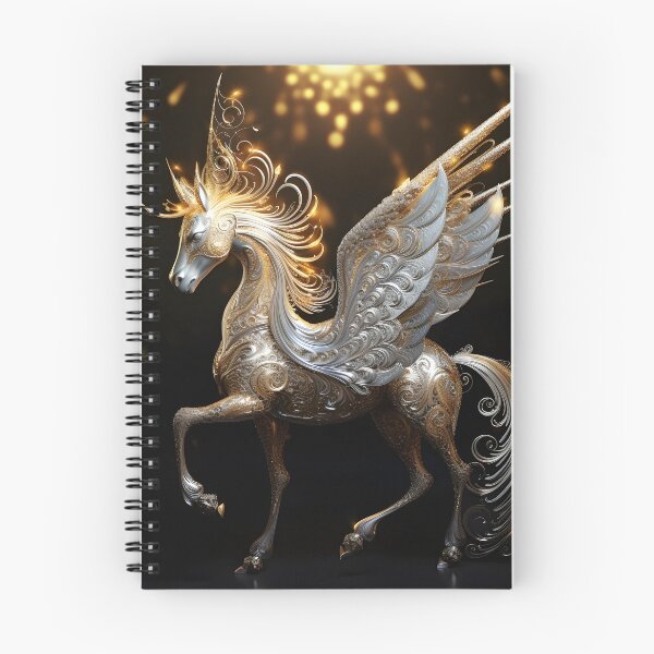 Item preview, Ornate gold Filigree Pegasus  designed and sold by dcrc.