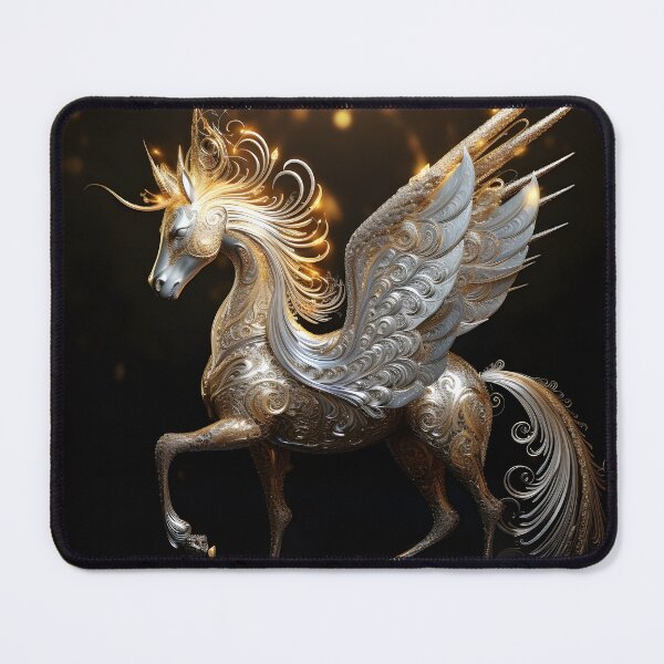 Item preview, Ornate gold Filigree Pegasus  designed and sold by dcrc.