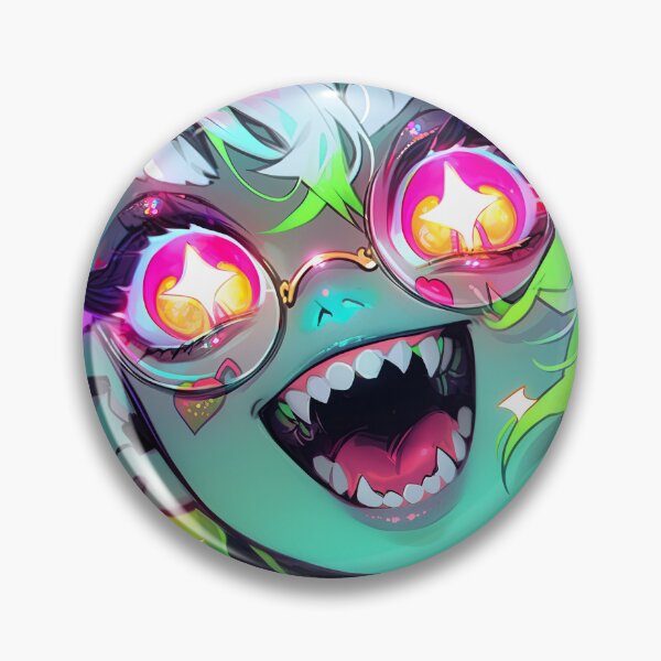 Item preview, Neón Anime Monstruo Chica designed and sold by bubblegoth.