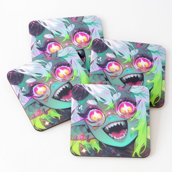Item preview, Neón Anime Monstruo Chica designed and sold by bubblegoth.