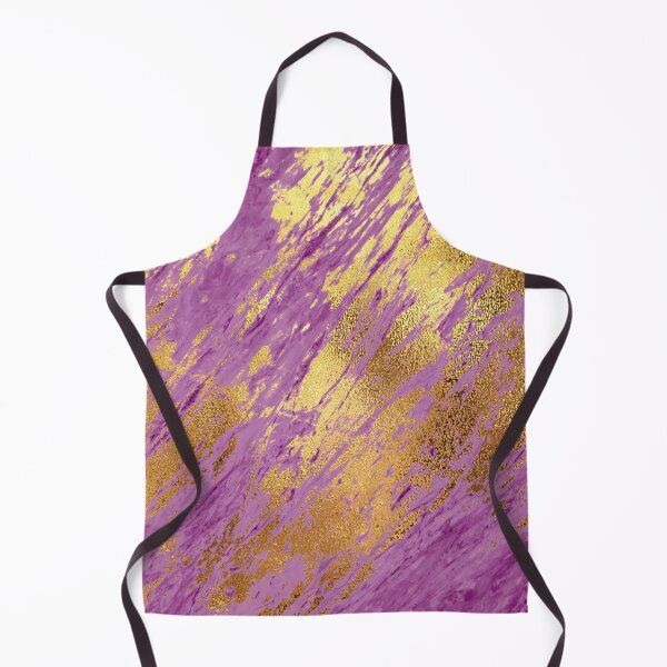 Item preview, Lilac-Purple Faux Marble Art With Golden Veins designed and sold by DEC02.