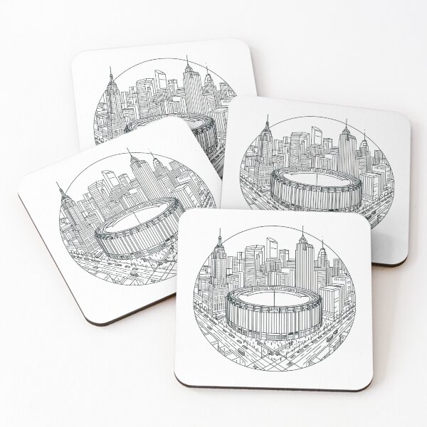 Item preview, Madison Square Garden, Fine Line Drawing designed and sold by ArtfulMiller.