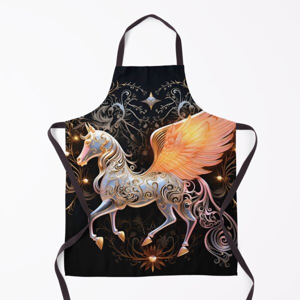 Item preview, ornate gold filigree pegasus designed and sold by dcrc.