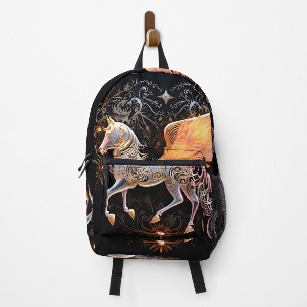 Item preview, ornate gold filigree pegasus designed and sold by dcrc.
