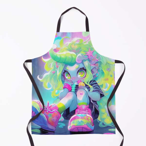 Item preview, Urban Kawaii Neon Aesthetic Anime Girl designed and sold by bubblegoth.