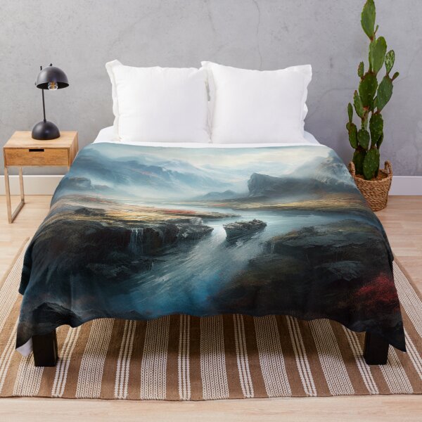 Item preview, Abstract Oil Painting Beautiful Landscapes Vivid Colors Amazing Artwork A391-04 designed and sold by MPCFICTION.