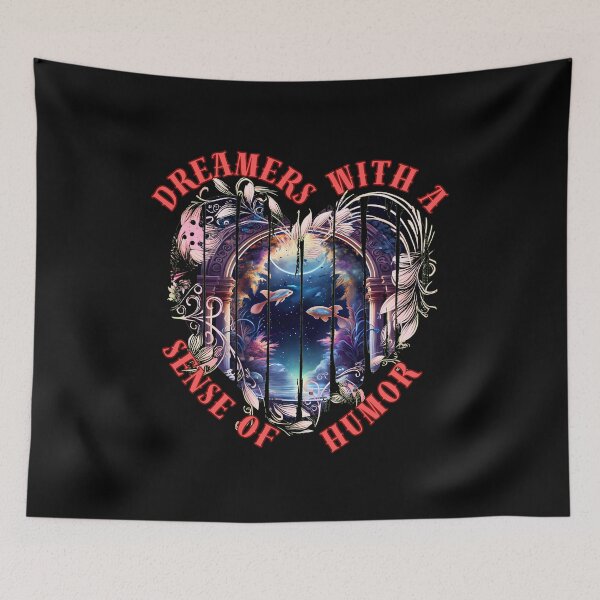 Item preview, Dreamers With A Sense Of Humor. pisces astrology designed and sold by ZodiacWonders.