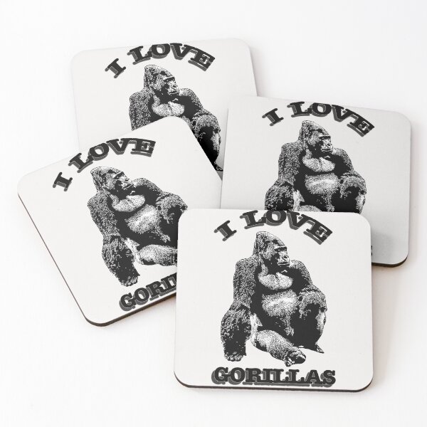Item preview, Cute Gorilla  - Elegance in Size designed and sold by Michael van der Hoorn.