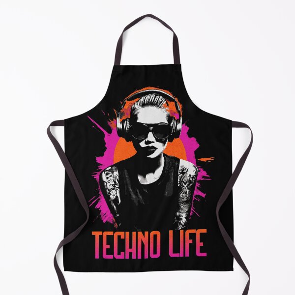 Artikelvorschau, Techno Life – Techno-Musik-DJ entworfen und verkauft von Urban-Alien.