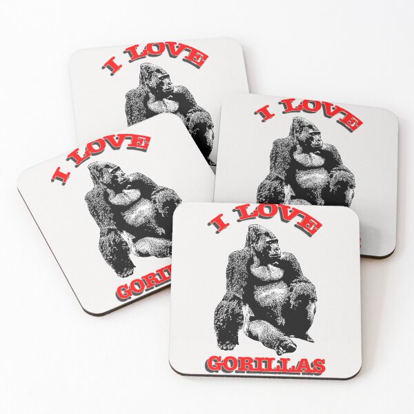 Item preview, Cute Gorilla  - Elegance in Size designed and sold by Michael van der Hoorn.