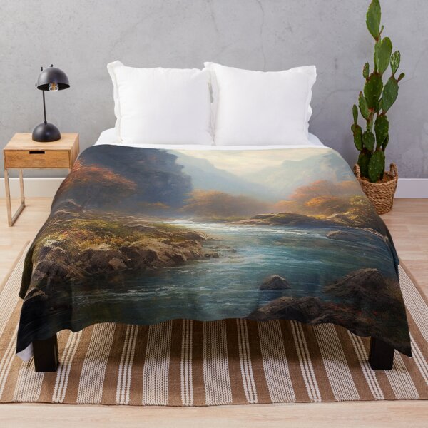 Item preview, Abstract Oil Painting Beautiful Landscapes Vivid Colors Amazing Artwork A391-01 designed and sold by MPCFICTION.