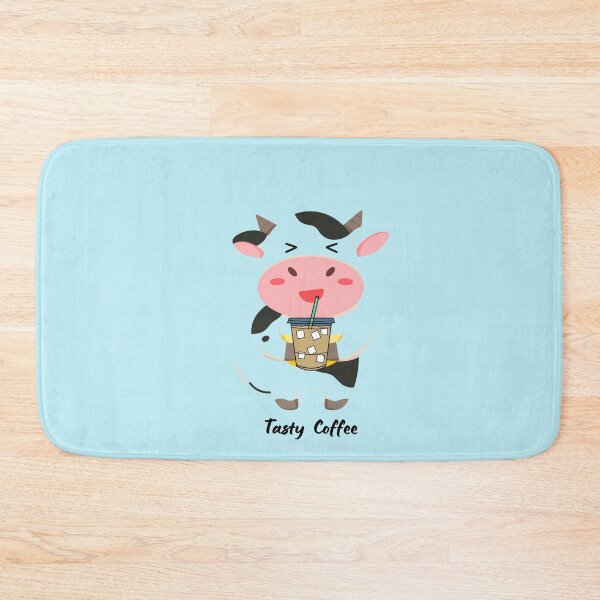 Item preview, Copy of Kawaii cow enjoy her tasty coffee  designed and sold by Cosmicworld07.