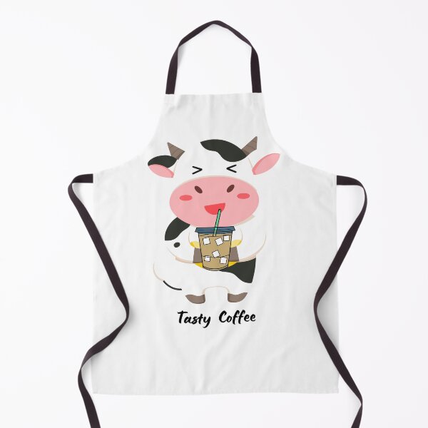 Item preview, Copy of Kawaii cow enjoy her tasty coffee  designed and sold by Cosmicworld07.