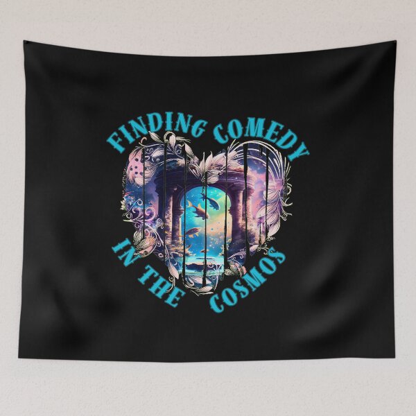 Item preview, Finding Comedy In The Cosmos. pisces sign designed and sold by ZodiacWonders.