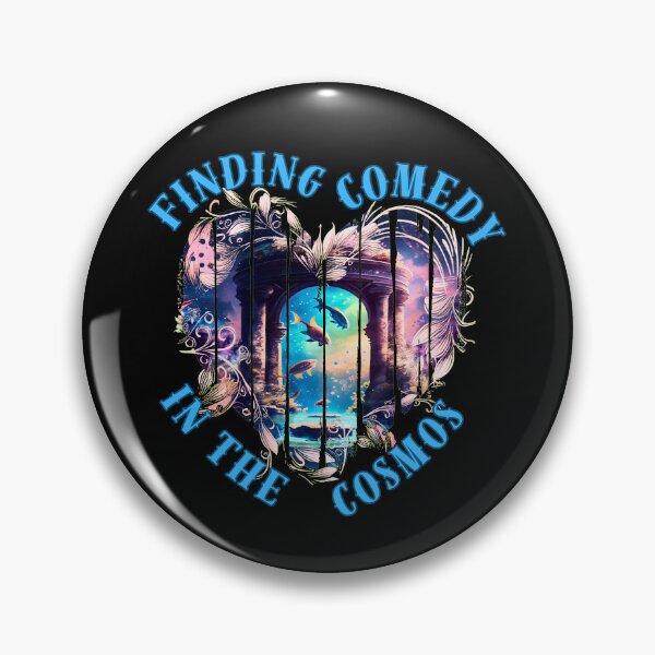 Item preview, Finding Comedy In The Cosmos. pisces season designed and sold by ZodiacWonders.