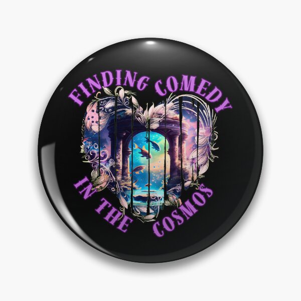 Item preview, Finding Comedy In The Cosmos. pisces horoscope designed and sold by ZodiacWonders.