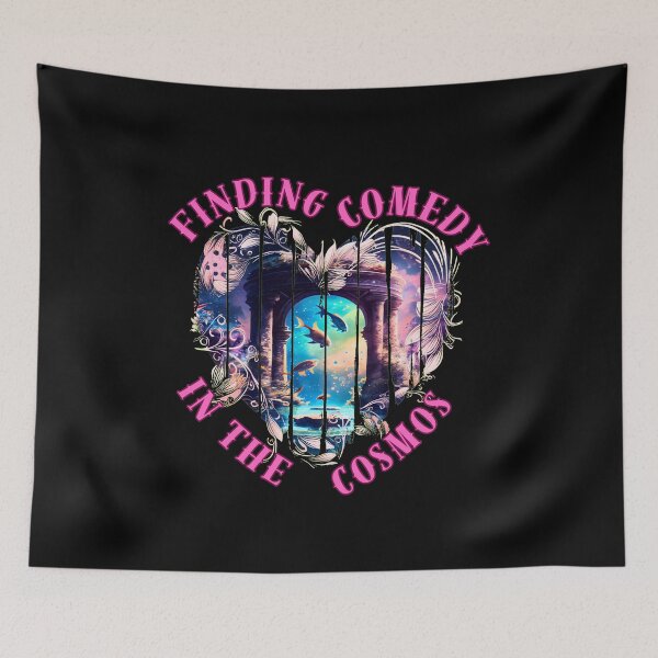 Item preview, Finding Comedy In The Cosmos. pisces birthday designed and sold by ZodiacWonders.
