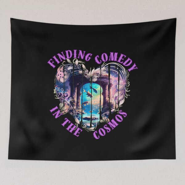 Item preview, Finding Comedy In The Cosmos. pisces horoscope designed and sold by ZodiacWonders.