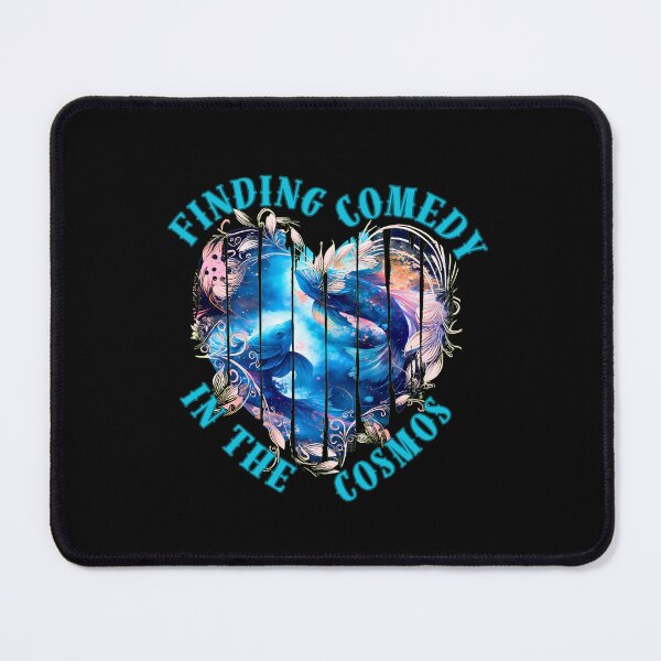 Item preview, Finding Comedy In The Cosmos. pisces quote designed and sold by ZodiacWonders.