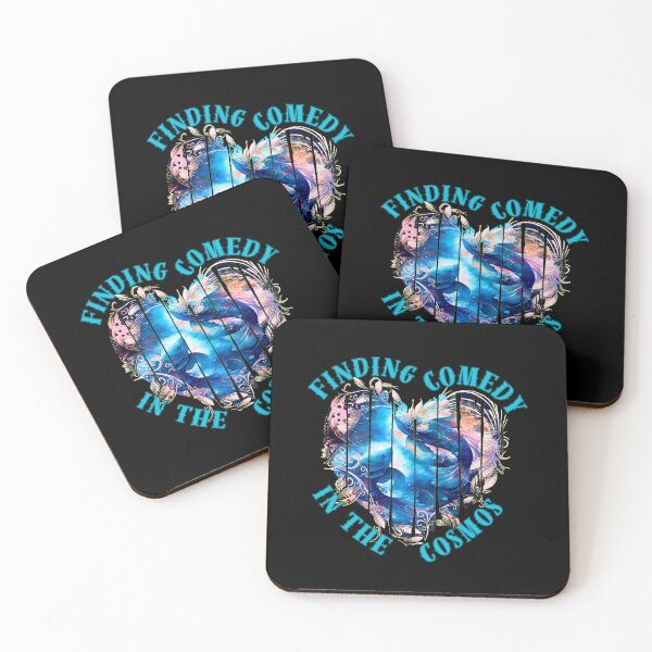 Item preview, Finding Comedy In The Cosmos. pisces quote designed and sold by ZodiacWonders.