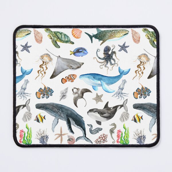 Item preview, Ocean Animals - Ocean Animal Lovers designed and sold by patternjp.