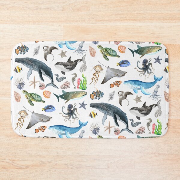 Item preview, Ocean Animals - Ocean Animal Lovers designed and sold by patternjp.