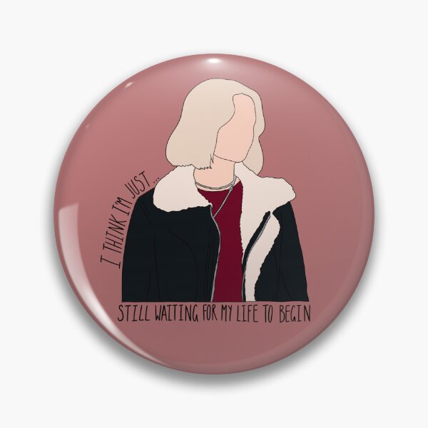 Item preview, "I Think I'm Just...Still Waiting For My Life To Begin" Ruby Sunday Quote Print Design  designed and sold by abldesign.