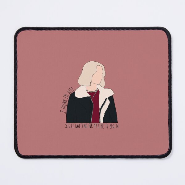 Item preview, "I Think I'm Just...Still Waiting For My Life To Begin" Ruby Sunday Quote Print Design designed and sold by abldesign.