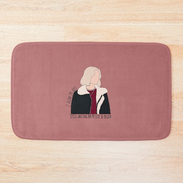 Item preview, "I Think I'm Just...Still Waiting For My Life To Begin" Ruby Sunday Quote Print Design  designed and sold by abldesign.