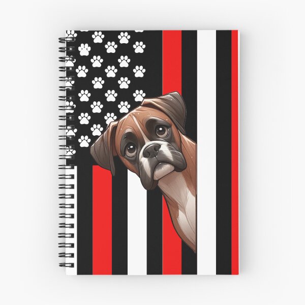 Artikelvorschau, Boxer späht hinter die amerikanische Flagge entworfen und verkauft von TheAnimalZ00.