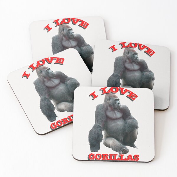 Item preview, Cute Gorilla  - Elegance in Size designed and sold by Michael van der Hoorn.