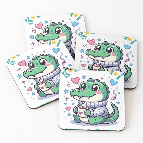 Artikelvorschau, Kawaii kleiner Alligator entworfen und verkauft von Ruthrasankar.