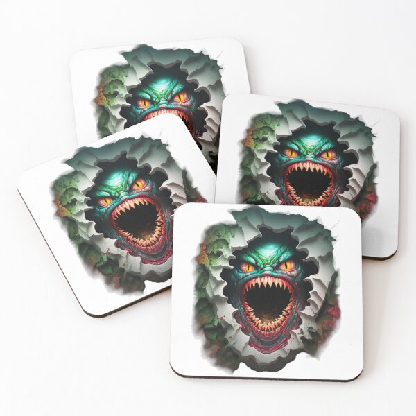 Item preview, Terror Unleashed: Face Emerging from T-shirt designed and sold by Graffiti-Space.