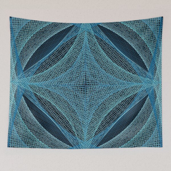 Item preview, Rectangular Pattern #4 Morph C [16104-Blues-BB] designed and sold by LottMultimedia.