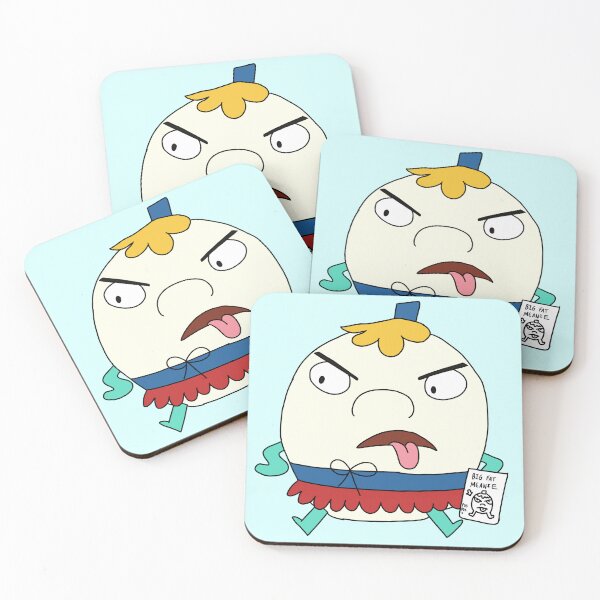 Item preview, Big Fat Meanie designed and sold by Illustrationsbyv .