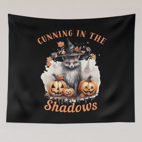 Item preview, Cunning In The Shadows. fox portrait designed and sold by FoxVibes.