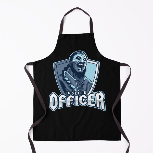 Item preview, Police Officer Design with Ancient Viking designed and sold by PRIVARSHU.