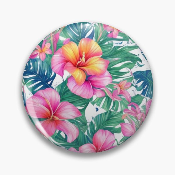 Item preview, Tropical Floral Pattern designed and sold by AOCollections.