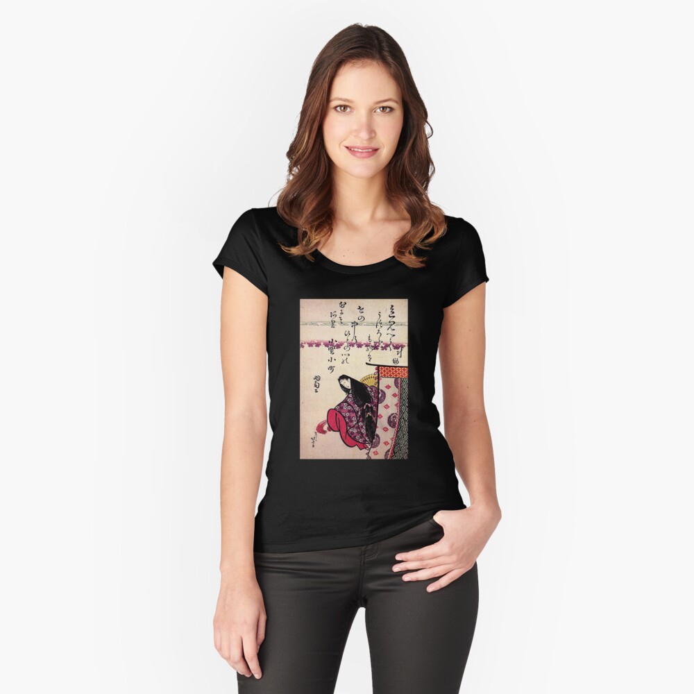 Item preview, Fitted Scoop T-Shirt designed and sold by RozAbellera.