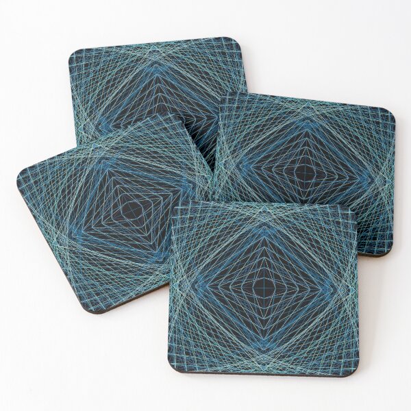 Item preview, Rectangular Pattern #4 Morph C [16278-Blues-BB] designed and sold by LottMultimedia.