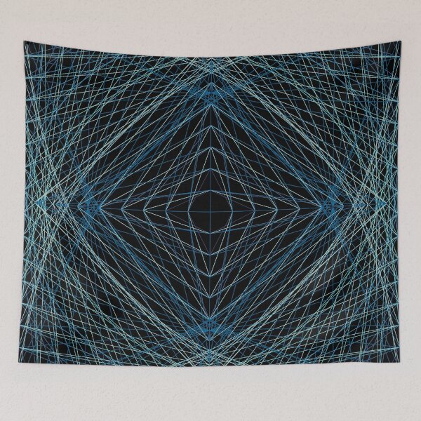 Item preview, Rectangular Pattern #4 Morph C [16278-Blues-BB] designed and sold by LottMultimedia.