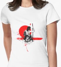 Trash Polka - Female Samurai Women's Fitted T-Shirt