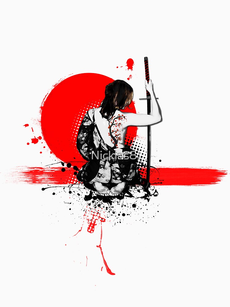 Thumbnail 3 of 3, Tank Top, Female Samurai designed and sold by Nicklas81.