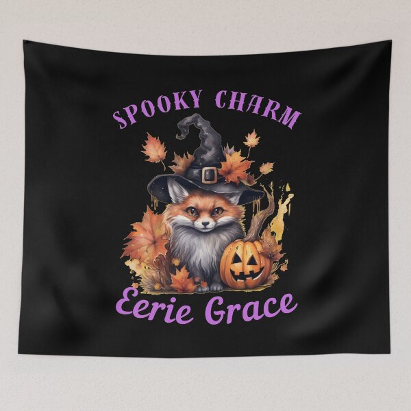 Item preview, Spooky Charm, Eerie Grace. realistic fox designed and sold by FoxVibes.