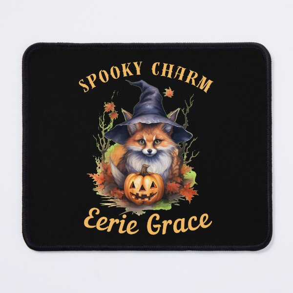 Item preview, Spooky Charm, Eerie Grace. fox saying designed and sold by FoxVibes.