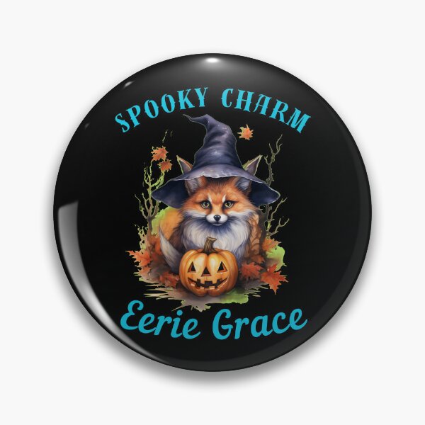 Item preview, Spooky Charm, Eerie Grace. vintage fox designed and sold by FoxVibes.